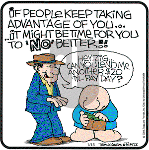 Ziggy on Monday January 15, 2007 Comic Strip