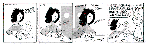 Drabble on Wednesday February 14, 2007 Comic Strip