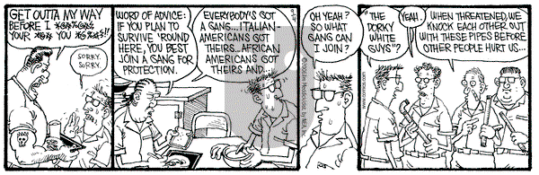 Monty on Monday September 4, 2006 Comic Strip