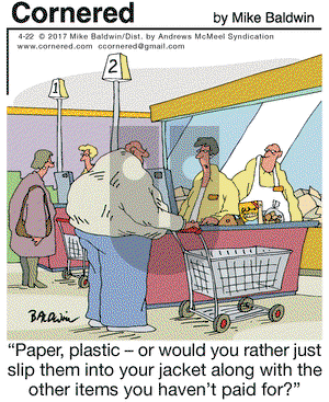 Cornered on Saturday April 22, 2017 Comic Strip