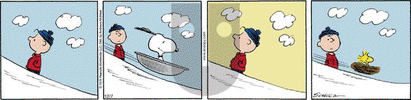 Peanuts - Thursday December 7, 2023 Comic Strip