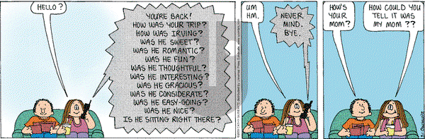 Cathy Classics on Saturday July 24, 2004 Comic Strip