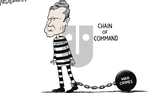 Robert Ariail on Wednesday December 3, 2025 Comic Strip