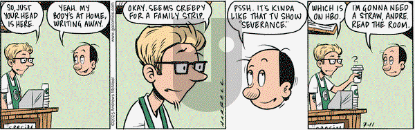 Adam@Home on Friday July 11, 2025 Comic Strip