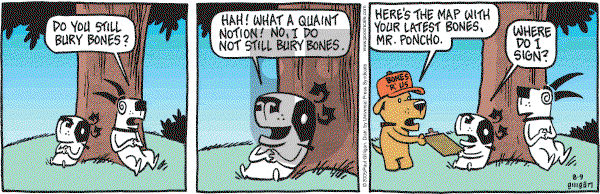 Pooch Cafe on Tuesday August 9, 2005 Comic Strip