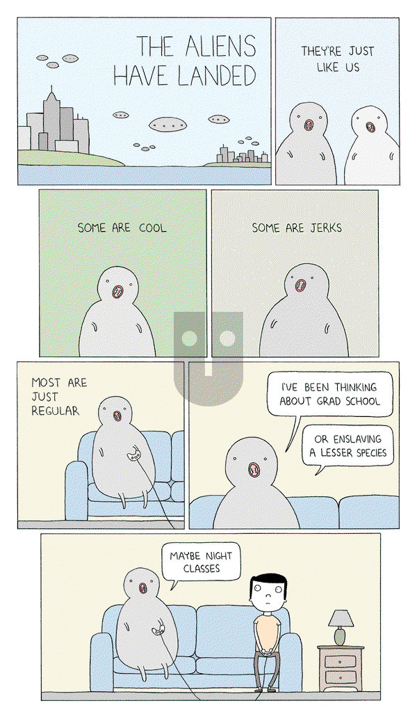 Poorly Drawn Lines on Friday October 18, 2013 Comic Strip