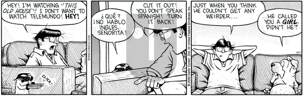 Get Fuzzy on Saturday May 6, 2000 Comic Strip