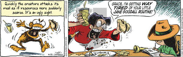 Baldo on Wednesday April 25, 2001 Comic Strip