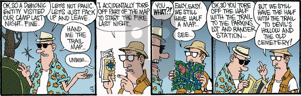 Monty on Saturday October 4, 2014 Comic Strip