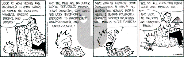 Calvin and Hobbes on Thursday February 26, 2015 Comic Strip