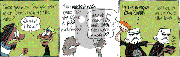The Knight Life on Saturday February 7, 2015 Comic Strip