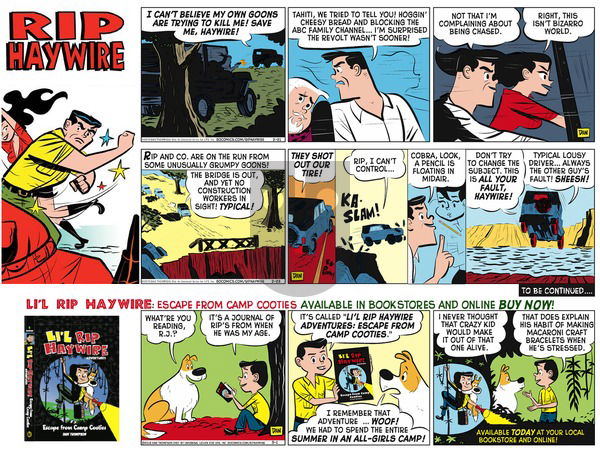 Rip Haywire on Sunday October 30, 2016 Comic Strip