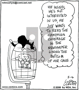 Kit 'N' Carlyle on Friday May 16, 2008 Comic Strip