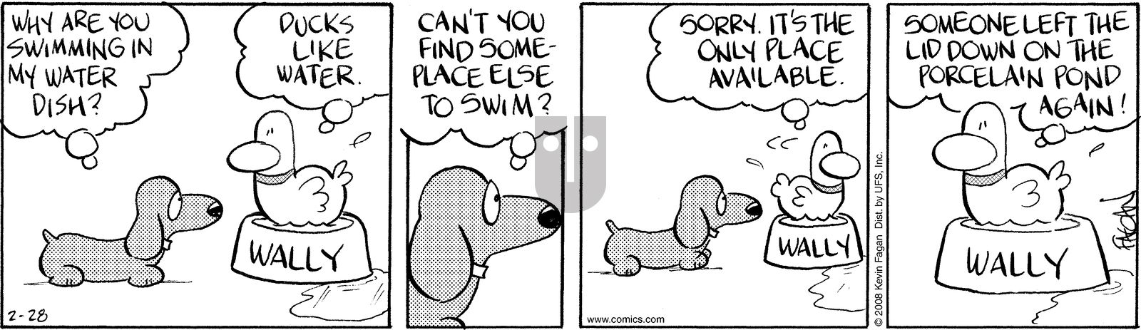 Drabble - Thursday February 28, 2008 Comic Strip