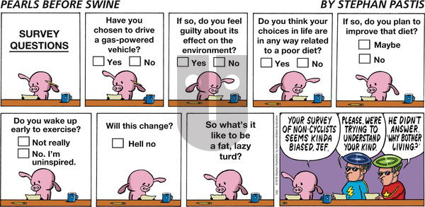Pearls Before Swine on Sunday July 21, 2019 Comic Strip