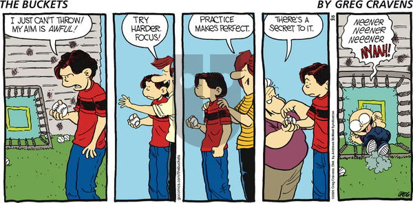 The Buckets on Sunday October 4, 2020 Comic Strip