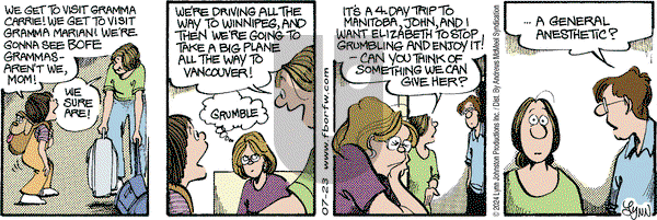 For Better or For Worse - Tuesday July 23, 2024 Comic Strip