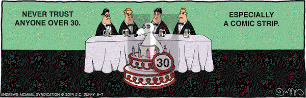 The Fusco Brothers - Wednesday August 7, 2019 Comic Strip