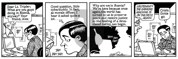 Doonesbury on Thursday May 23, 1996 Comic Strip