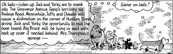 Fred Basset on Wednesday July 25, 2007 Comic Strip