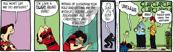 The Buckets on Wednesday March 10, 2010 Comic Strip