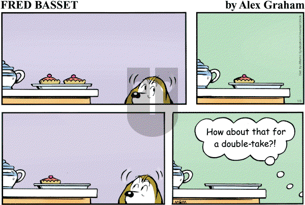Fred Basset on Sunday January 3, 2010 Comic Strip