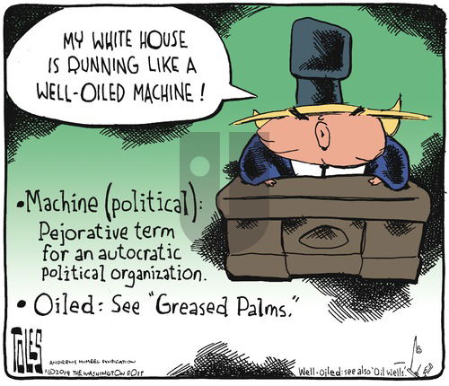 Tom Toles on Friday January 11, 2019 Comic Strip