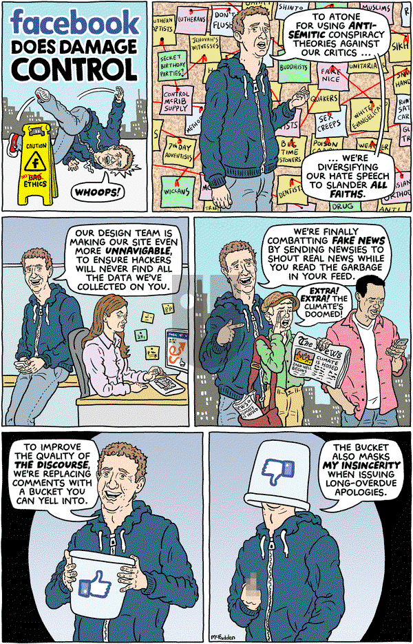 Brian McFadden - Friday November 23, 2018 Comic Strip