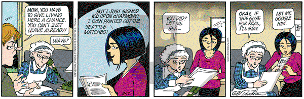 Doonesbury on Saturday March 17, 2007 Comic Strip