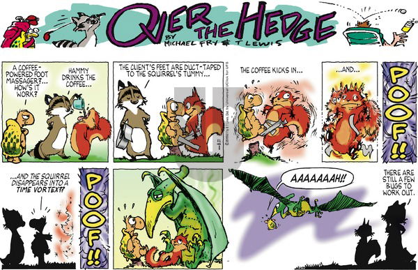 Over the Hedge on Sunday November 1, 2015 Comic Strip