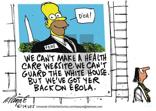Henry Payne - Wednesday October 8, 2014 Comic Strip