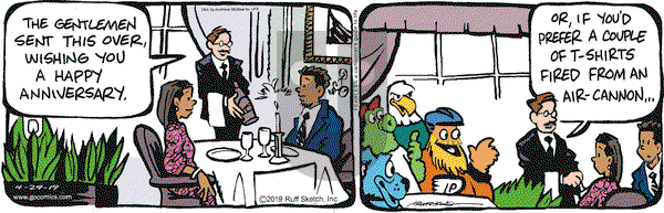 JumpStart on Monday April 29, 2019 Comic Strip