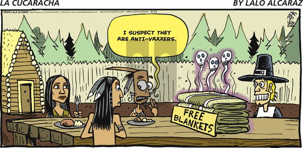 La Cucaracha - Sunday March 15, 2015 Comic Strip