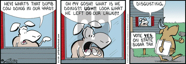 DeFlocked on Tuesday November 19, 2019 Comic Strip