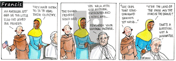 Francis on Thursday November 7, 2024 Comic Strip