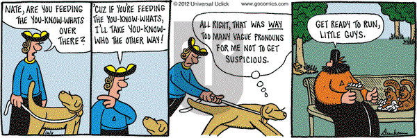 Overboard on Thursday December 6, 2012 Comic Strip