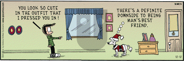 Grand Avenue on Wednesday December 12, 2018 Comic Strip