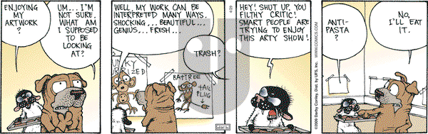 Get Fuzzy on Wednesday April 29, 2009 Comic Strip