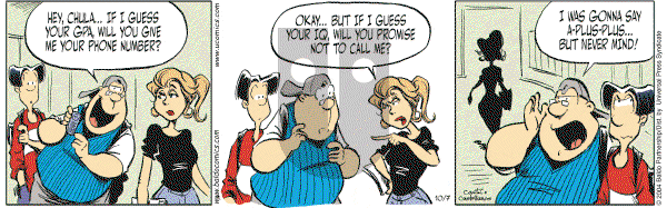 Baldo - Thursday October 7, 2004 Comic Strip