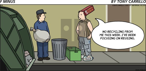 F Minus on Sunday August 2, 2015 Comic Strip