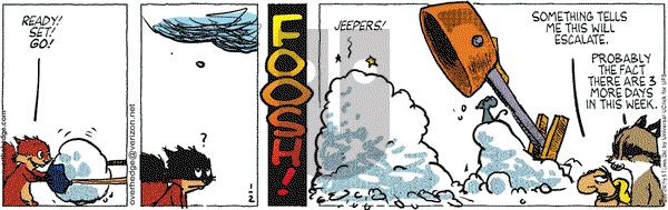 Over the Hedge on Wednesday January 2, 2013 Comic Strip