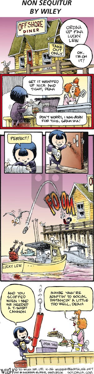 Non Sequitur on Sunday April 26, 2020 Comic Strip