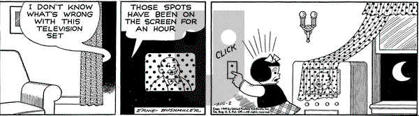 Nancy on Tuesday August 2, 1949 Comic Strip