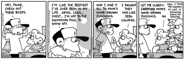 FoxTrot on Saturday February 20, 1999 Comic Strip