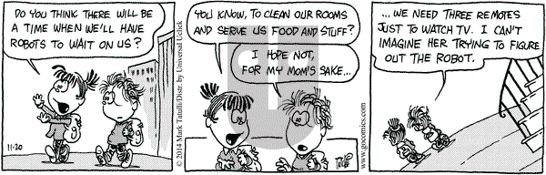 Heart of the City on Thursday November 20, 2014 Comic Strip
