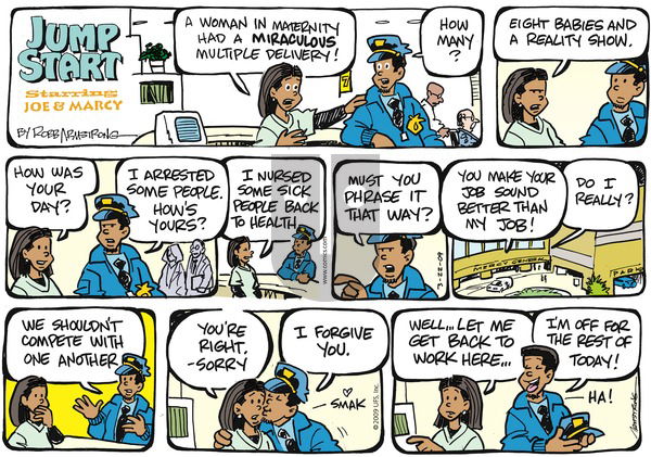 JumpStart on Sunday March 22, 2009 Comic Strip