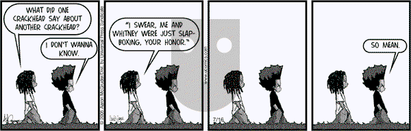 The Boondocks on Saturday February 16, 2013 Comic Strip