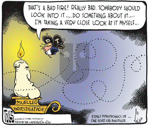 Tom Toles on Tuesday March 20, 2018 Comic Strip