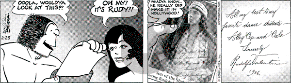 Alley Oop on Saturday February 25, 2006 Comic Strip