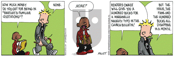 Frazz on Friday October 15, 2004 Comic Strip